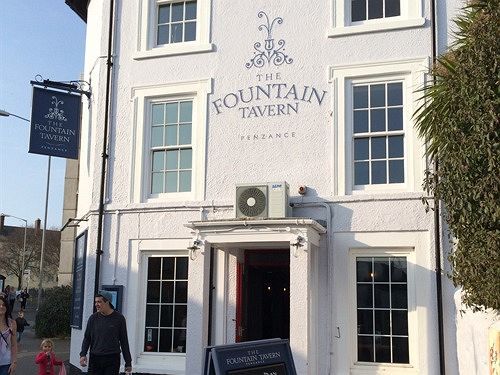 Hôtel The Fountain Tavern à Penzance Extérieur photo
